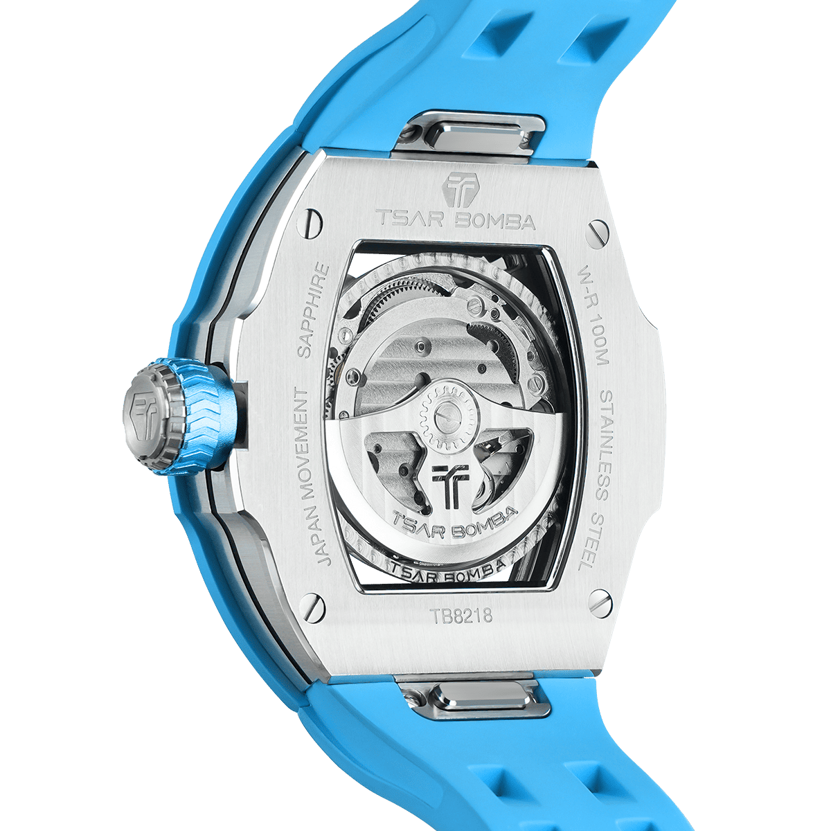 Official TSAR BOMBA TB8218 Atomic Automatic Watch – Interchangeable Collection