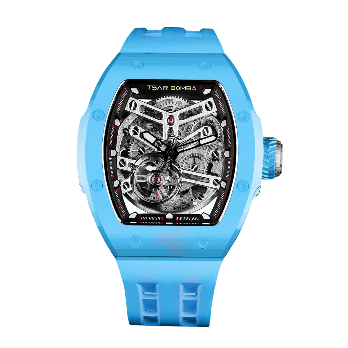 Official TSAR BOMBA TB8218 Atomic Automatic Watch – Interchangeable Collection