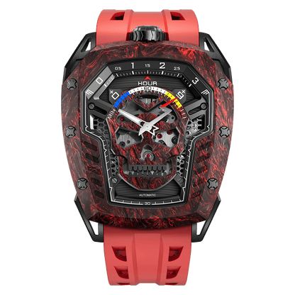 Official TSAR BOMBA Reactor-Core Decay TB8227 Automatic Watch | Carbon Fibre Luxury Watch