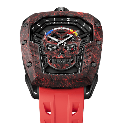 Official TSAR BOMBA Reactor-Core Decay TB8227 Automatic Watch | Carbon Fibre Luxury Watch