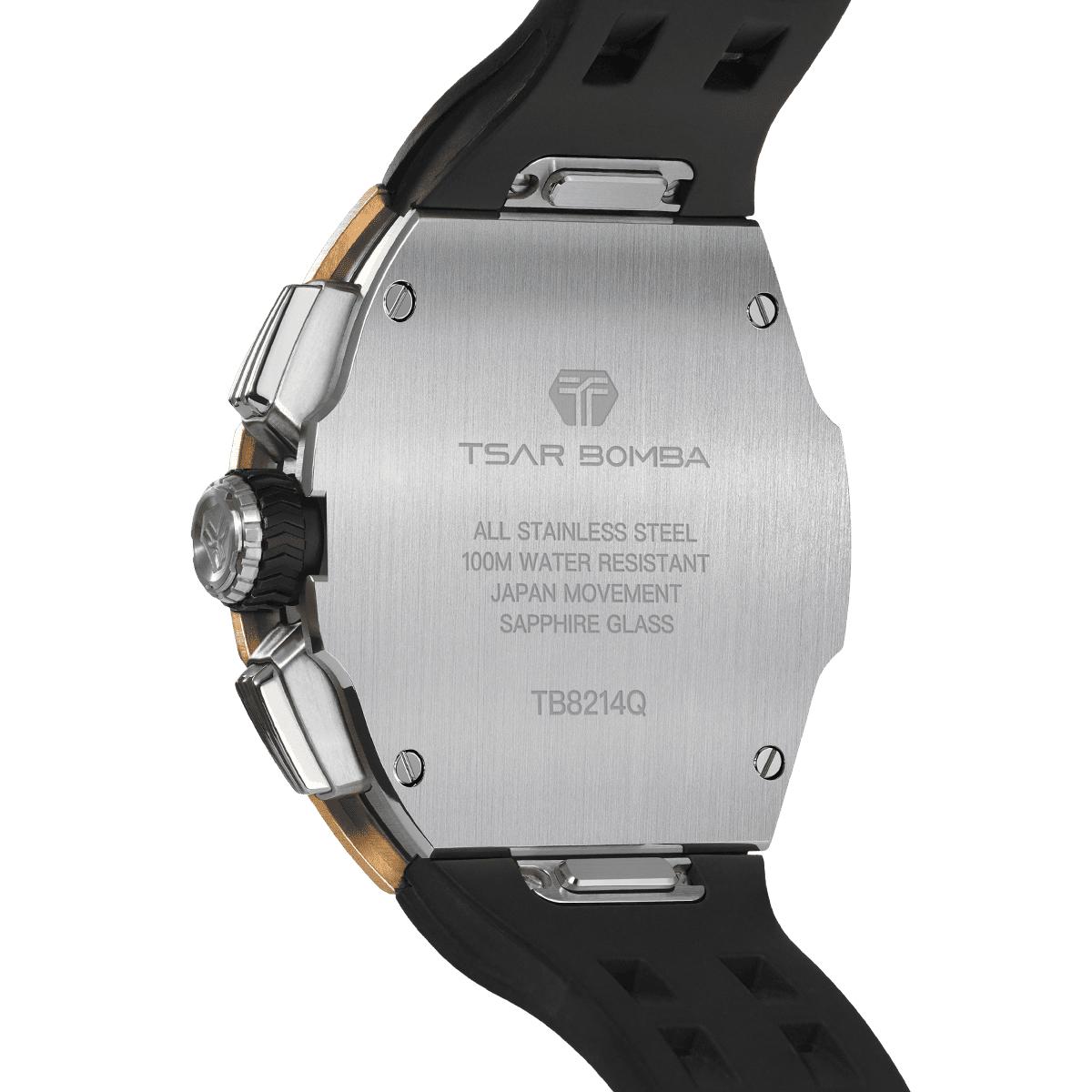 Official TSAR BOMBA – Atomic Interchangeable Luxury Calendar Watch TB8214