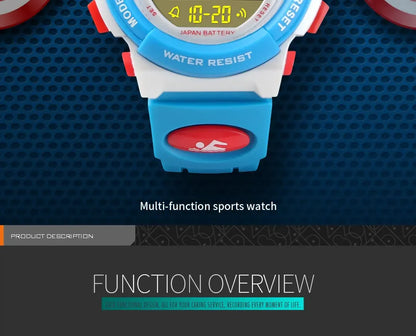 SKMEI 1451 Digital Sports Watch – 50m Waterproof Kids & Youth Watch