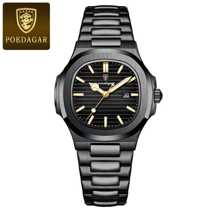 Luxury Poedagar P789 Waterproof Stainless-Steel Quartz Ladies Watch - Top G Watches
