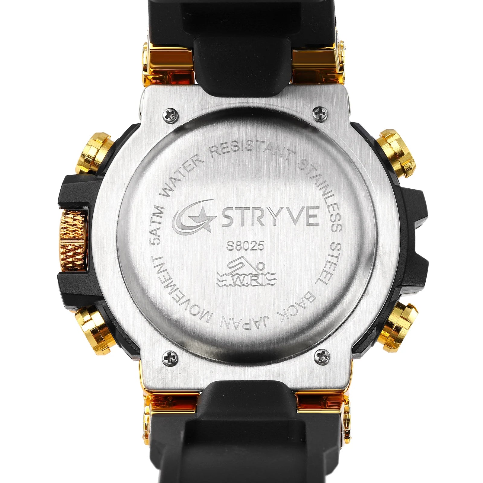 STRYVE S8025 Digital Analog Sports Watch – Shockproof Waterproof Dual Display - Top G Watches
