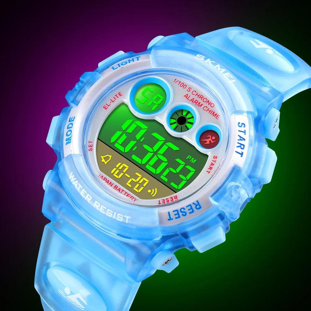 SKMEI 1451 Digital Sports Watch – 50m Waterproof Kids & Youth Watch
