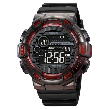 Transparent Series SKMEI 2110 5Bar Waterproof Japan Movement Sports Watch - Top G Watches