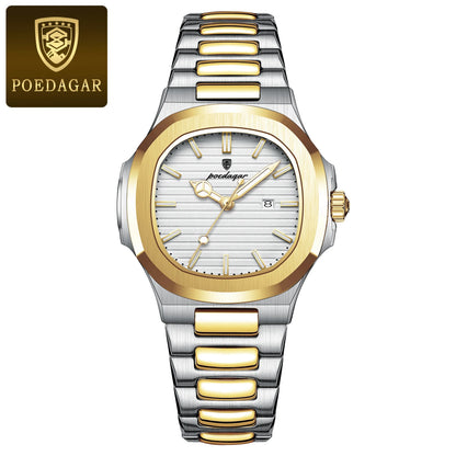 Luxury Poedagar P789 Waterproof Stainless-Steel Quartz Ladies Watch - Top G Watches