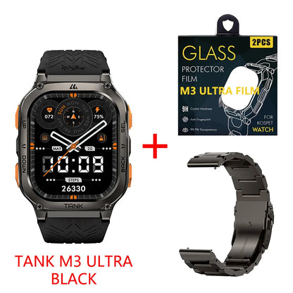 KOSPET TANK M3 Ultra – Rugged Dual-Band GPS Smartwatch