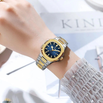 Luxury Poedagar P789 Waterproof Stainless-Steel Quartz Ladies Watch - Top G Watches