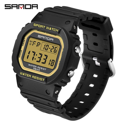 SKMEI Kids Digital Sports Watch – 50m Waterproof Shockproof – 2107