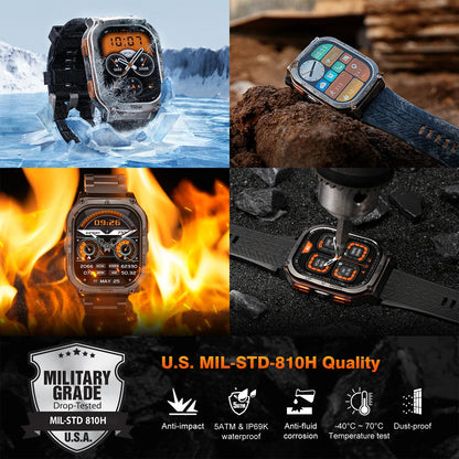 KOSPET TANK M3 Ultra – Rugged Dual-Band GPS Smartwatch