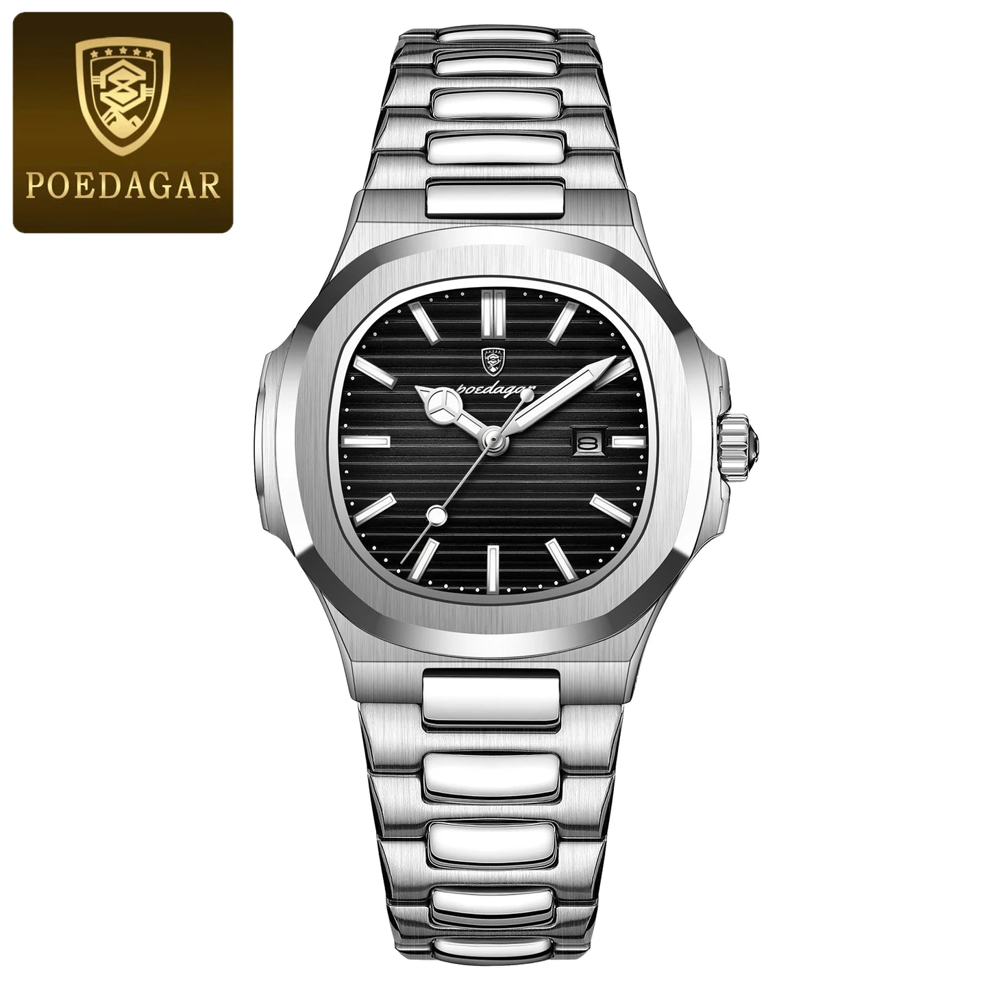 Luxury Poedagar P789 Waterproof Stainless-Steel Quartz Ladies Watch - Top G Watches