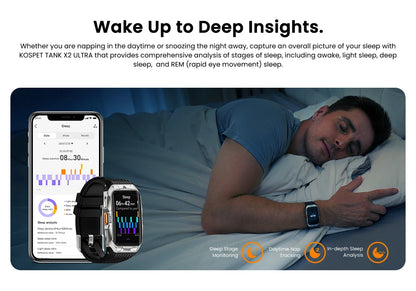 KOSPET TANK X2 Ultra – Rugged GPS Smart Band