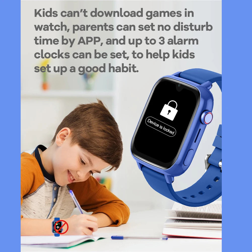 Safeguard Kids Pro 4G GPS Smartwatch – Video Calling, SOS Button & School Mode - Top G Watches