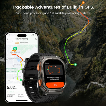 KOSPET TANK M3 Ultra – Rugged Dual-Band GPS Smartwatch