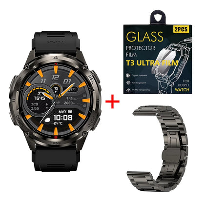 KOSPET TANK T3 Ultra 2 – Rugged Dual-Band GPS Smartwatch