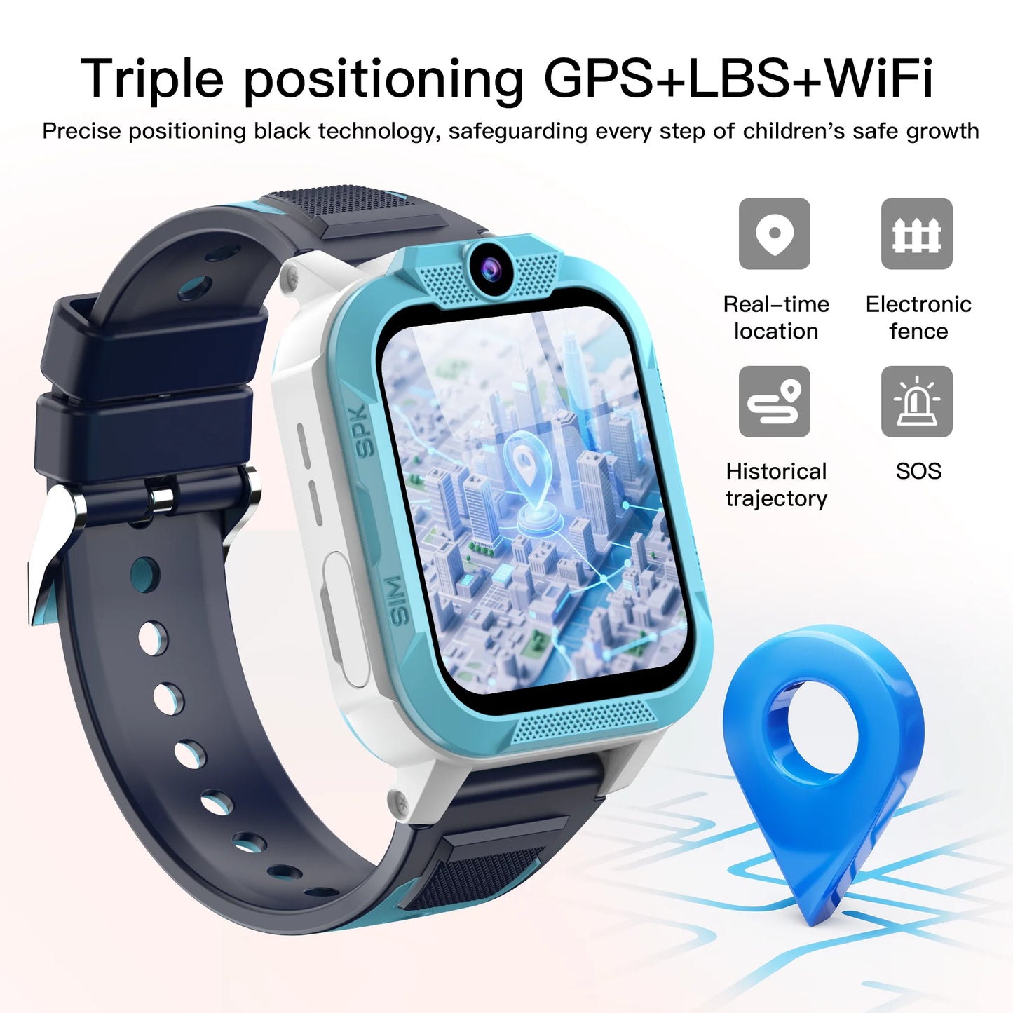 Blackview Z40 Pro Little Explorer Kids Smartwatch | 4G Water-Resistant