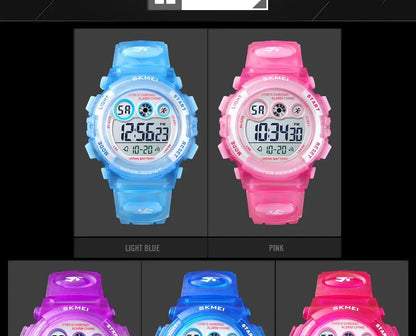 SKMEI 1451 Digital Sports Watch – 50m Waterproof Kids & Youth Watch