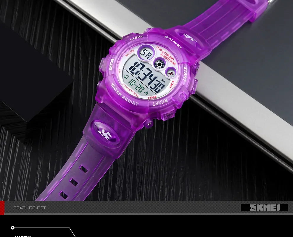 SKMEI 1451 Digital Sports Watch – 50m Waterproof Kids & Youth Watch