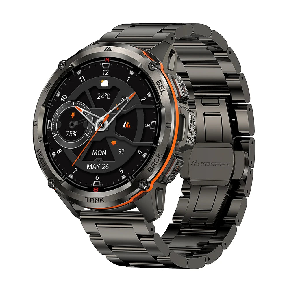 KOSPET 22mm Stainless-Steel Bracelet – TANK T Series