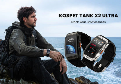 KOSPET TANK X2 Ultra – Rugged GPS Smart Band