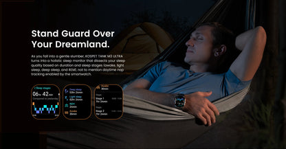KOSPET TANK M3 Ultra – Rugged Dual-Band GPS Smartwatch