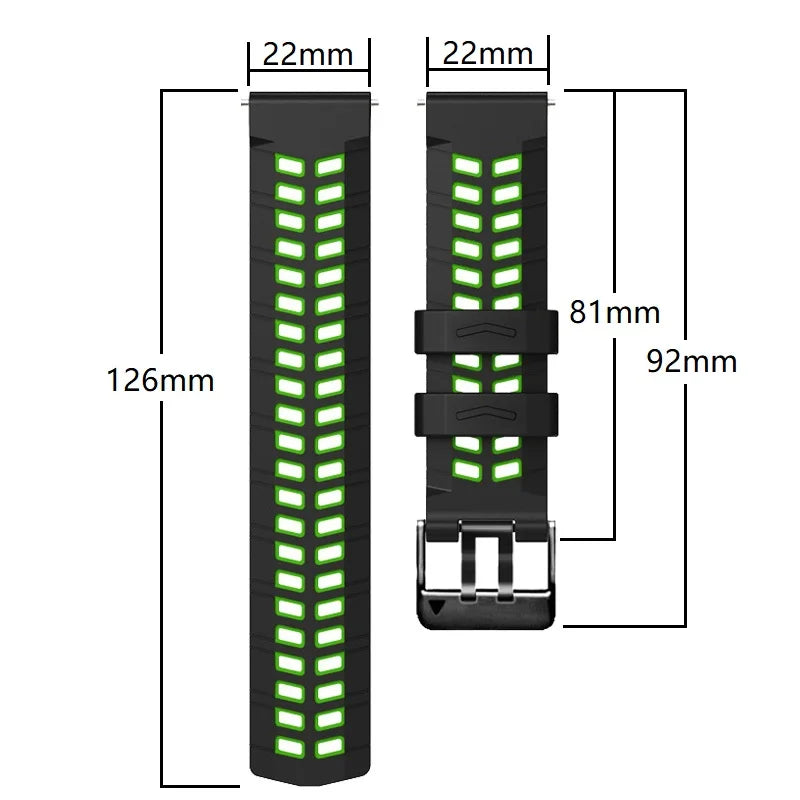 22mm Quick-Release Breathable Sports Strap – KOSPET TANK M & T Series