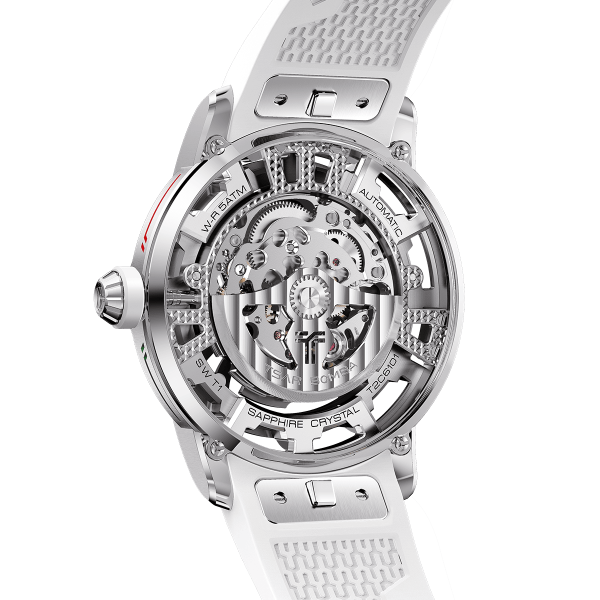 Official TSAR BOMBA Skunk Works T1 Skeleton Automatic Watch