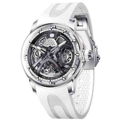Official TSAR BOMBA Skunk Works T1 Skeleton Automatic Watch