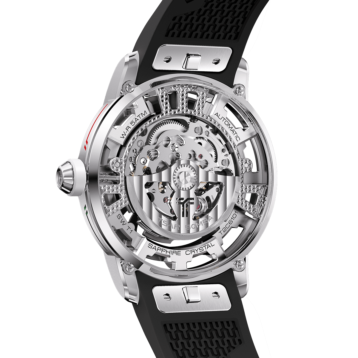 Official TSAR BOMBA Skunk Works T1 Skeleton Automatic Watch