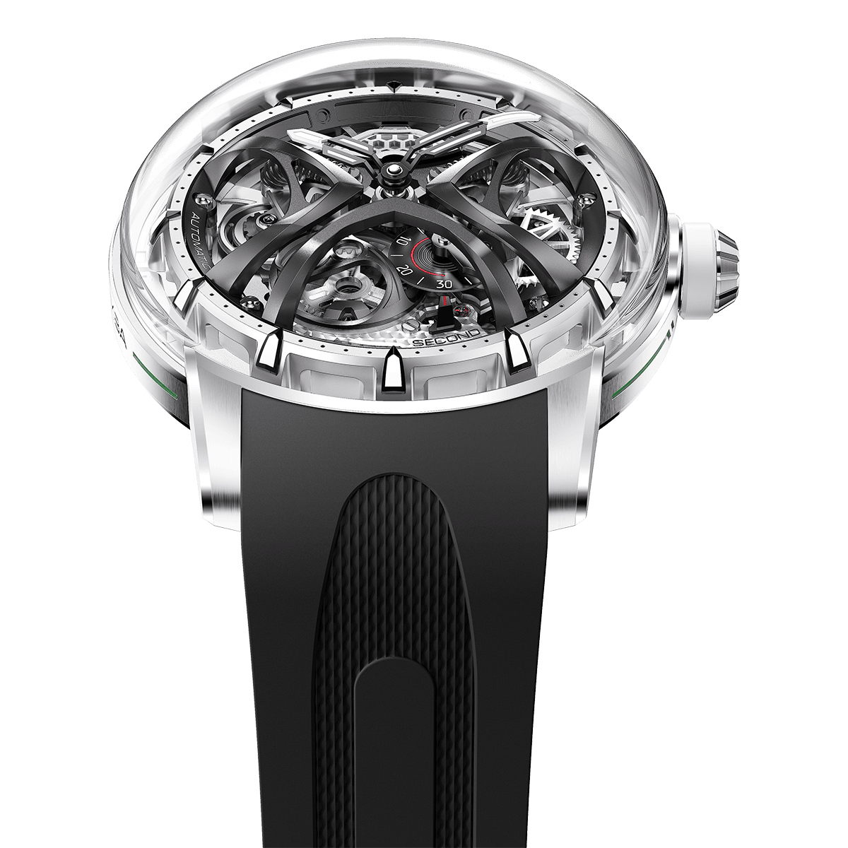 Official TSAR BOMBA Skunk Works T1 Skeleton Automatic Watch