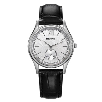BERNY 2944M Men's Vintage Quartz Dress Watch | Miyota Movement - Top G Watches