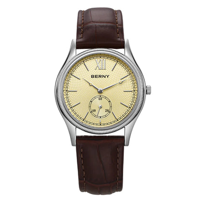 BERNY 2944M Men's Vintage Quartz Dress Watch | Miyota Movement - Top G Watches