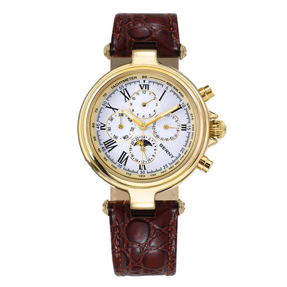 BERNY AM7042M Automatic Full Calendar Dress Watch – Roman Numerals - Top G Watches
