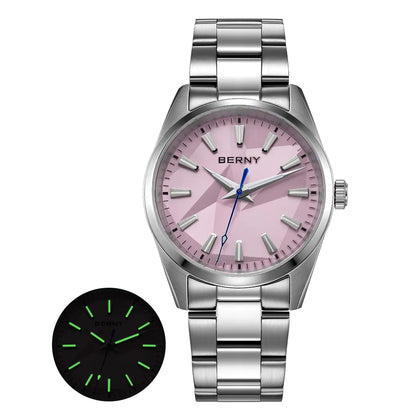 BERNY 2953M-PK Women's Fashion Sport Quartz Watch – Sapphire Crystal - Top G Watches