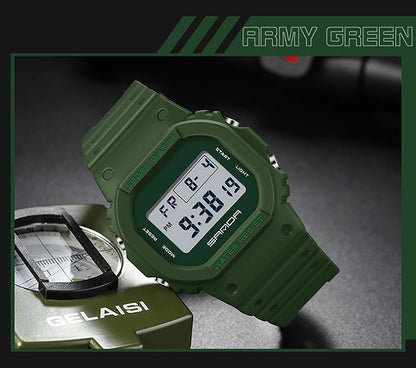 SKMEI Kids Digital Sports Watch – 50m Waterproof Shockproof – 2107