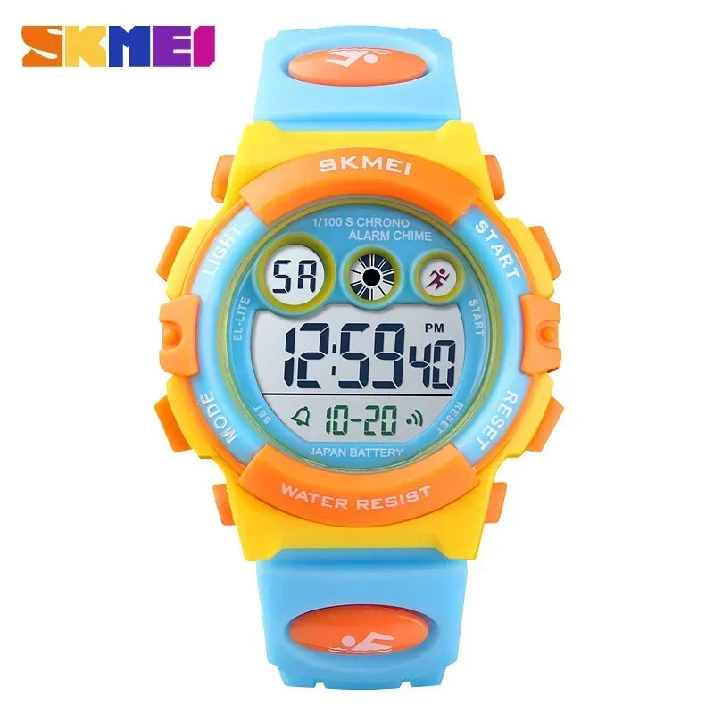 SKMEI 1451 Digital Sports Watch – 50m Waterproof Kids & Youth Watch