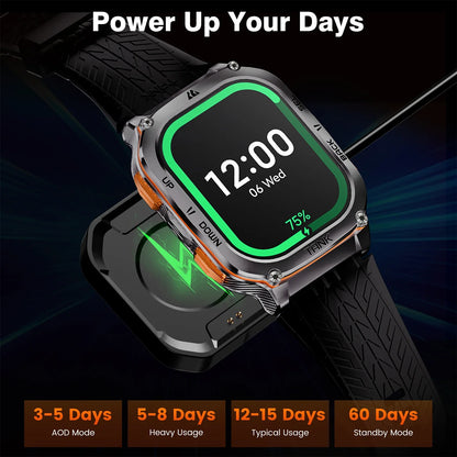 KOSPET TANK M3 Ultra – Rugged Dual-Band GPS Smartwatch