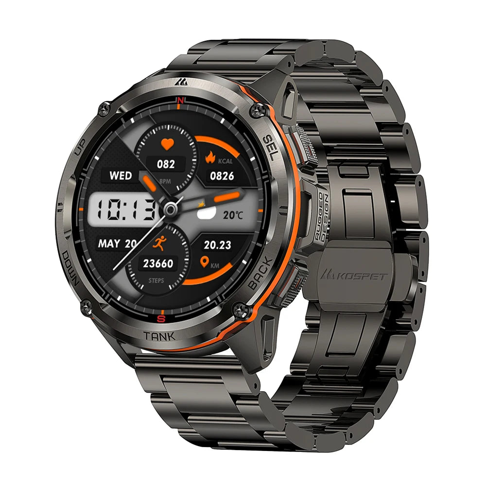 KOSPET 22mm Stainless-Steel Bracelet – TANK T Series