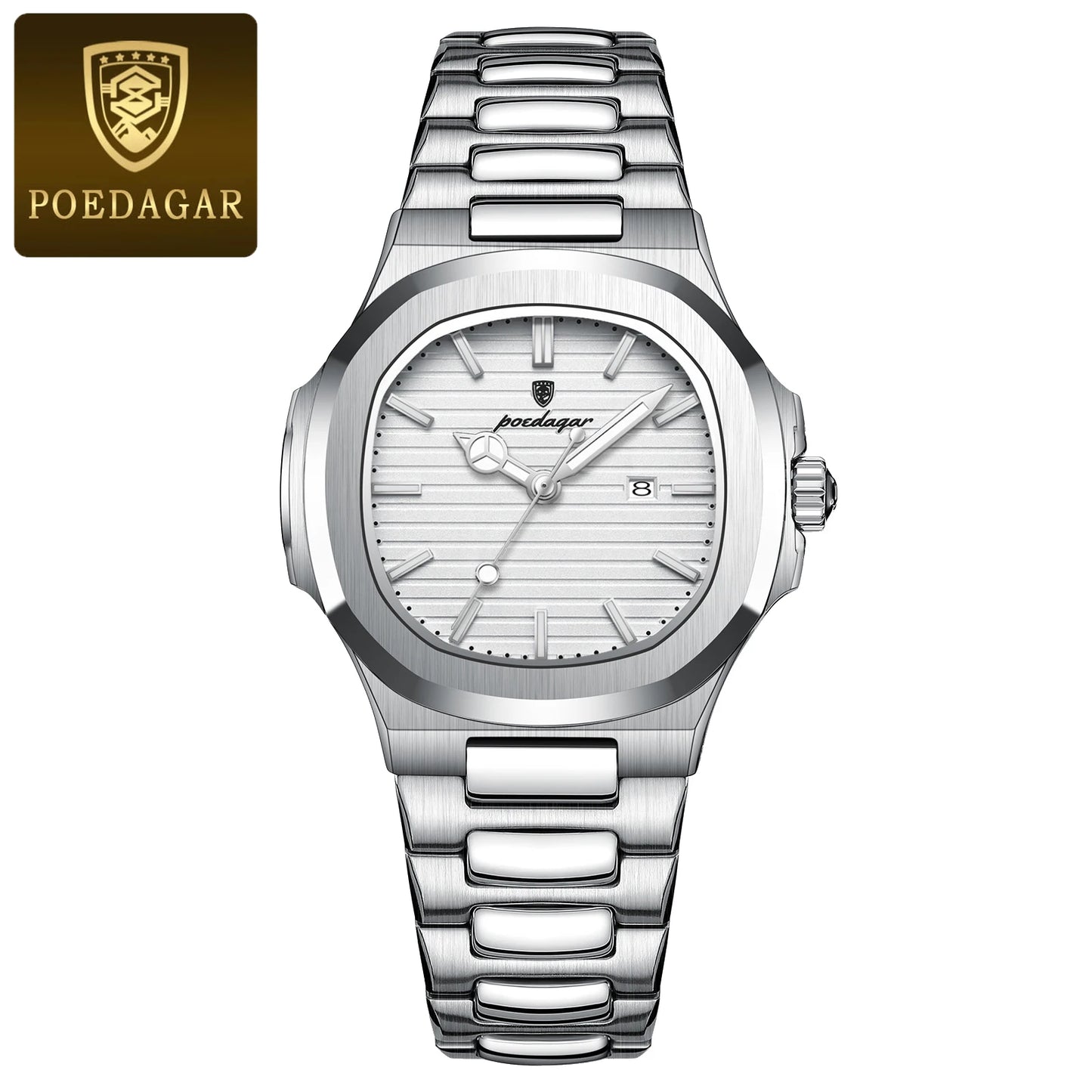 Luxury Poedagar P789 Waterproof Stainless-Steel Quartz Ladies Watch - Top G Watches
