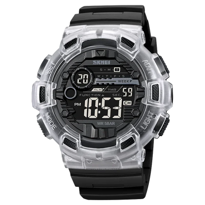 Transparent Series SKMEI 2110 5Bar Waterproof Japan Movement Sports Watch - Top G Watches