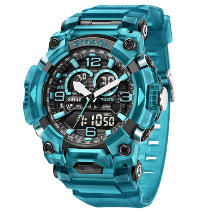 Smael 8099 Digital Sports Watch - Waterproof LED Multifunction Sports Watch - Top G Watches