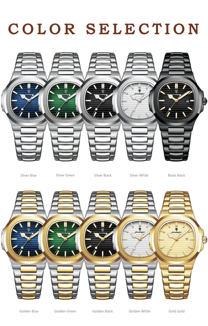 Luxury Poedagar P789 Waterproof Stainless-Steel Quartz Ladies Watch - Top G Watches