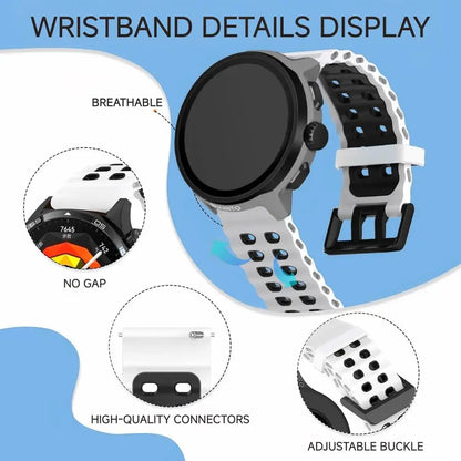 Blackview Replacement Breathable Silicone Strap | Compatible with W50 Pro & W80 Pro