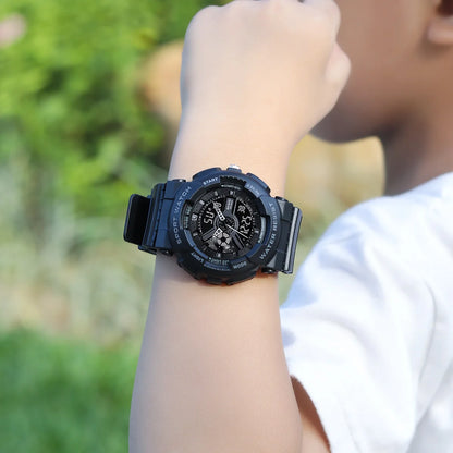 Skmei 1689 Ladies Waterproof Dual Digital LED Sports Watch - Top G Watches