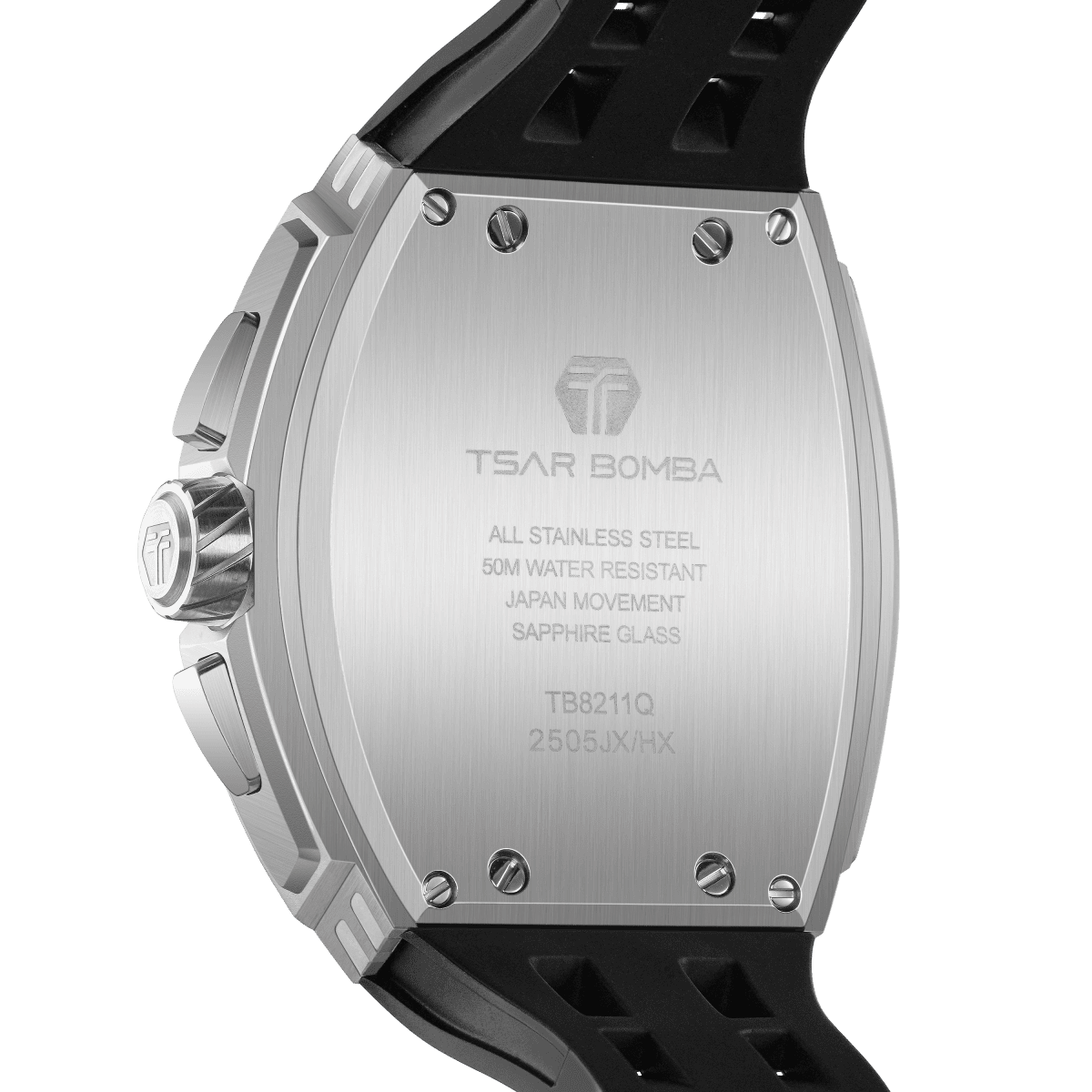 Official TSAR BOMBA Elemental Series Quartz Waterproof Mechanical Watch MK2 - TB8211Q-II