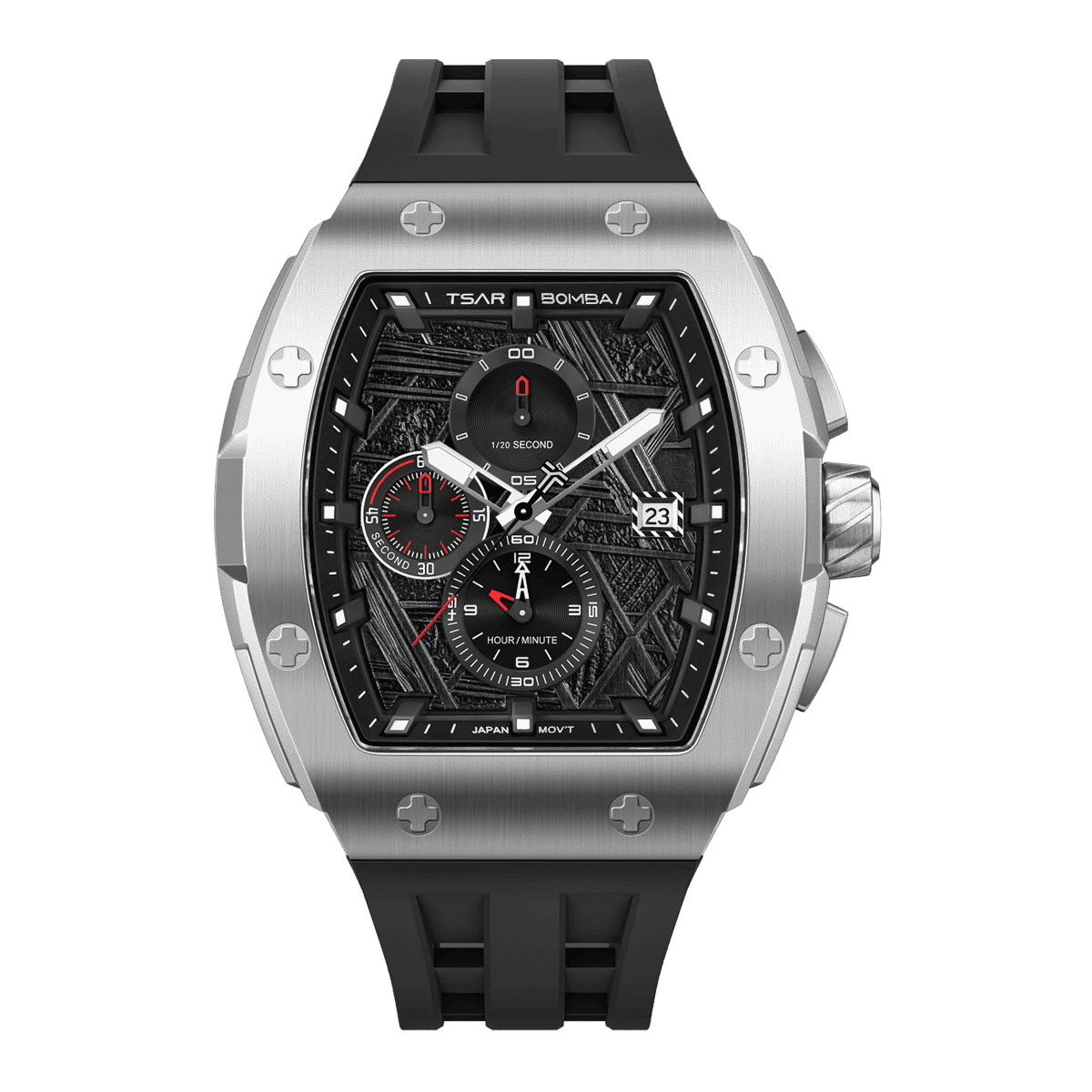 Official TSAR BOMBA Elemental Series Quartz Waterproof Mechanical Watch MK2 - TB8211Q-II