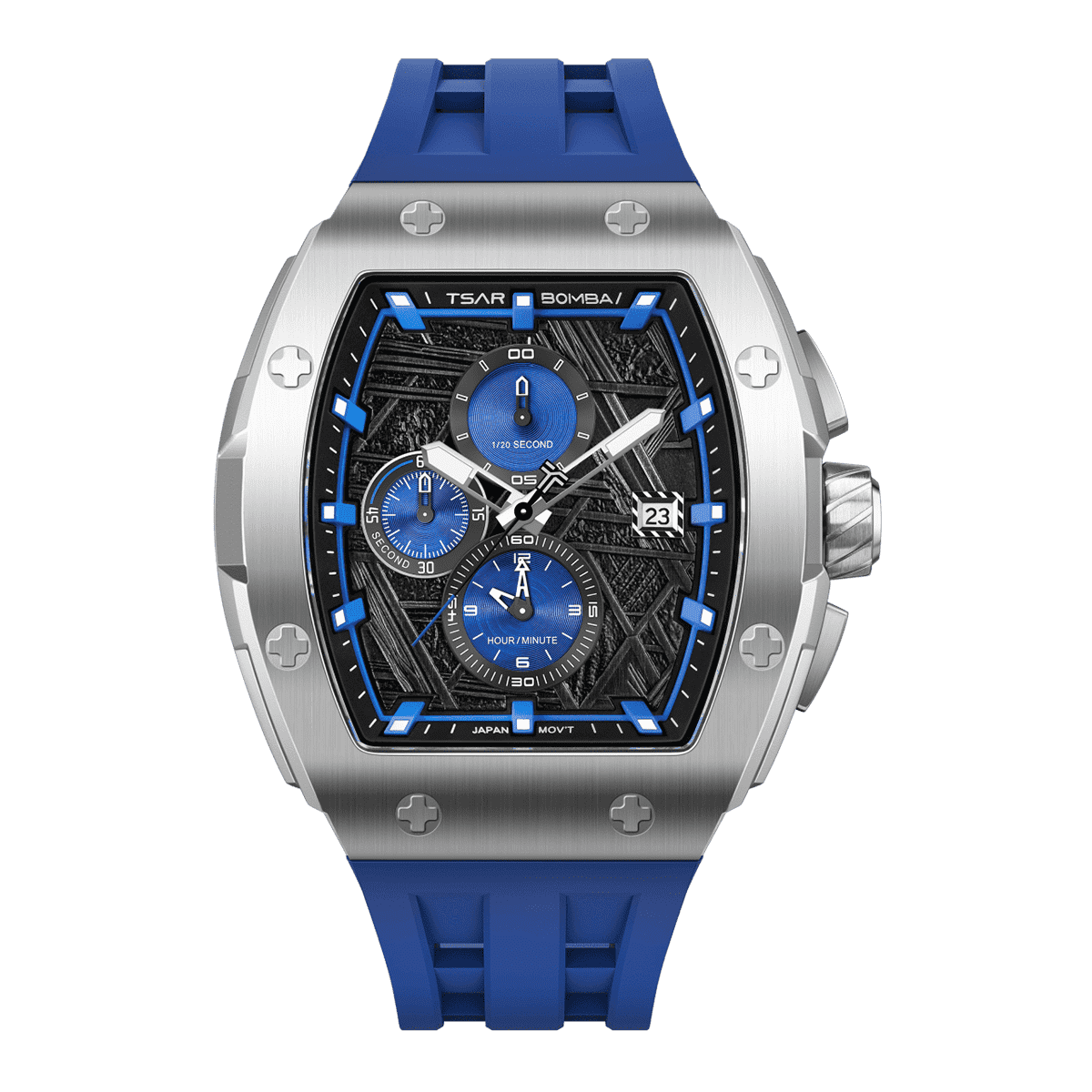 Official TSAR BOMBA Elemental Series Quartz Waterproof Mechanical Watch MK2 - TB8211Q-II