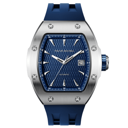 Official TSAR BOMBA Atomic Automatic Watch – Sapphire Crystal, Miyota Movement, 10ATM Luxury Sport – TB8218E - Top G Watches