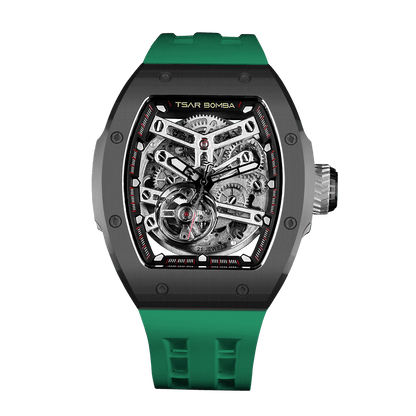 Official Tsar Bomba Atomic-Interchangeable Ceramic Edition - TB8218C - Top G Watches